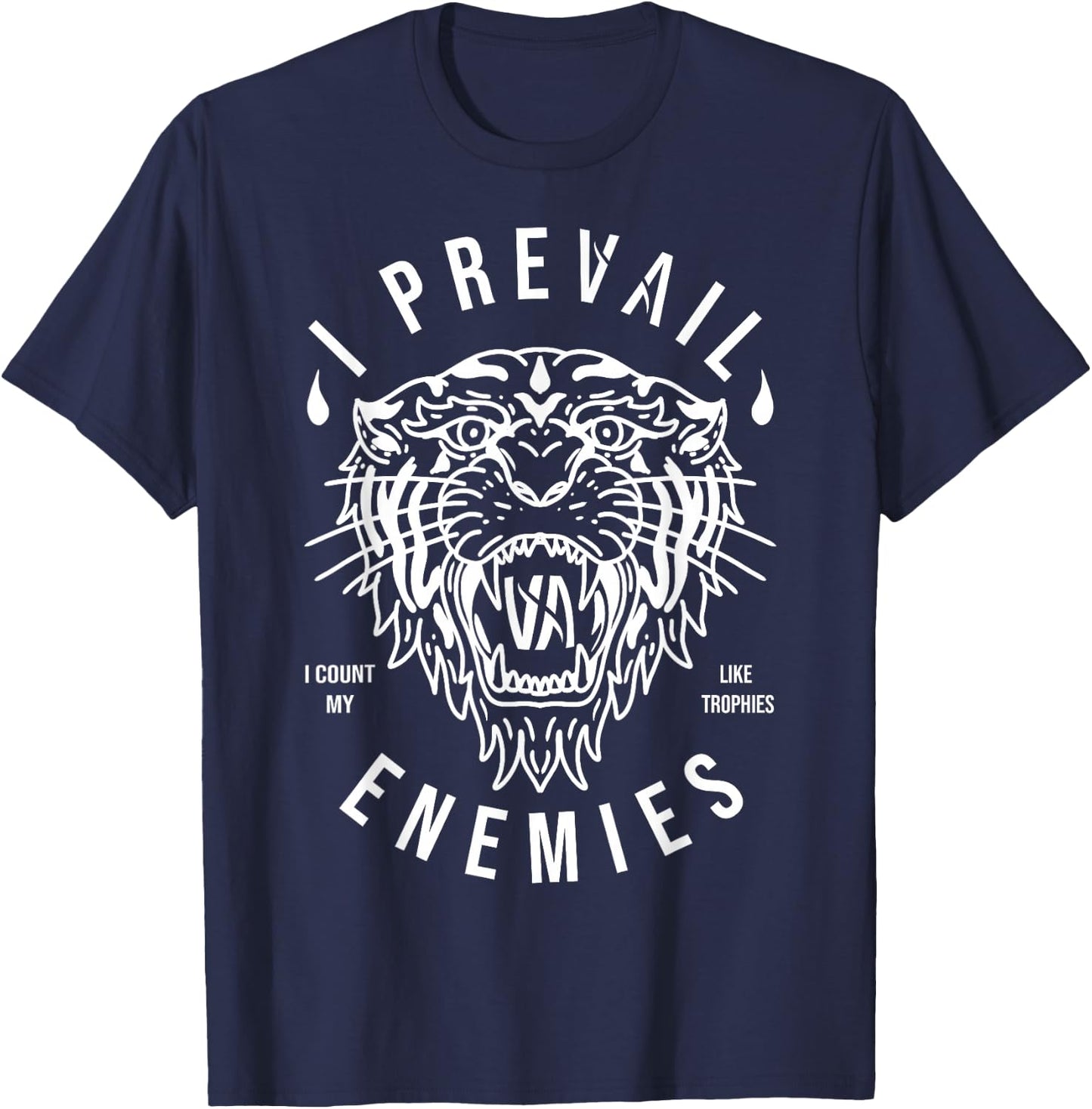 I Prevail - Enemies - Official Merchandise T-Shirt - T-Shirt | Navy