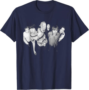 Primal Scream Photo by Simon Fowler , Black, S T-Shirt - T-Shirt | Navy