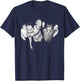 Primal Scream Photo by Simon Fowler , Black, S T-Shirt - T-Shirt | Navy
