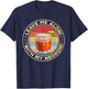 Lass mich allein, wenn mein Negroni-Cocktailtrinker trinkt T-Shirt - T-Shirt | Navy