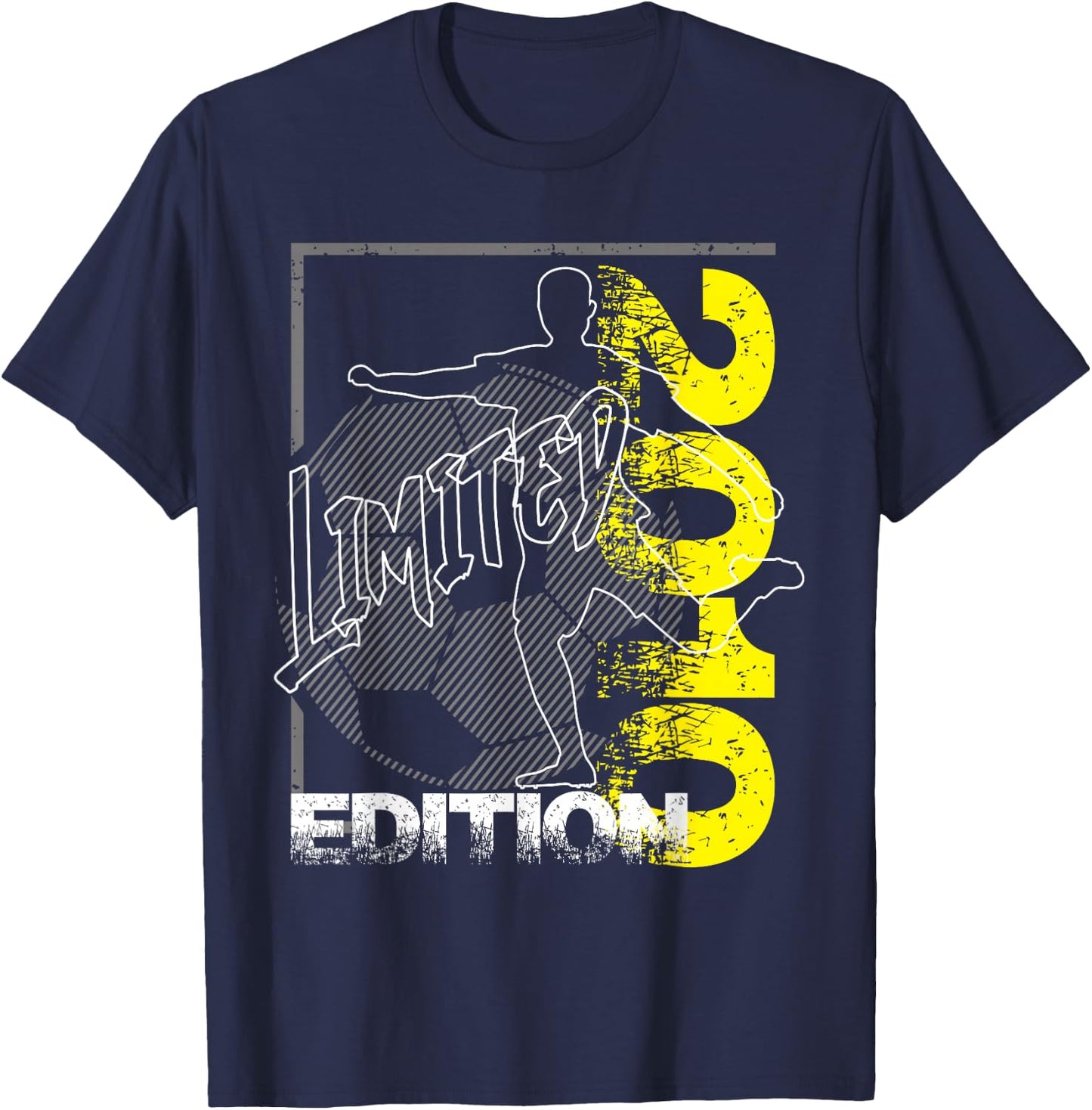 Limited Edition 2010 Limited Edition Fußball Geburtstag 2010 T-Shirt - T-Shirt | Navy