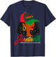 Juneteenth Remembering My Ancestors 1865 Black Woman Queen T-Shirt - T-Shirt | Navy