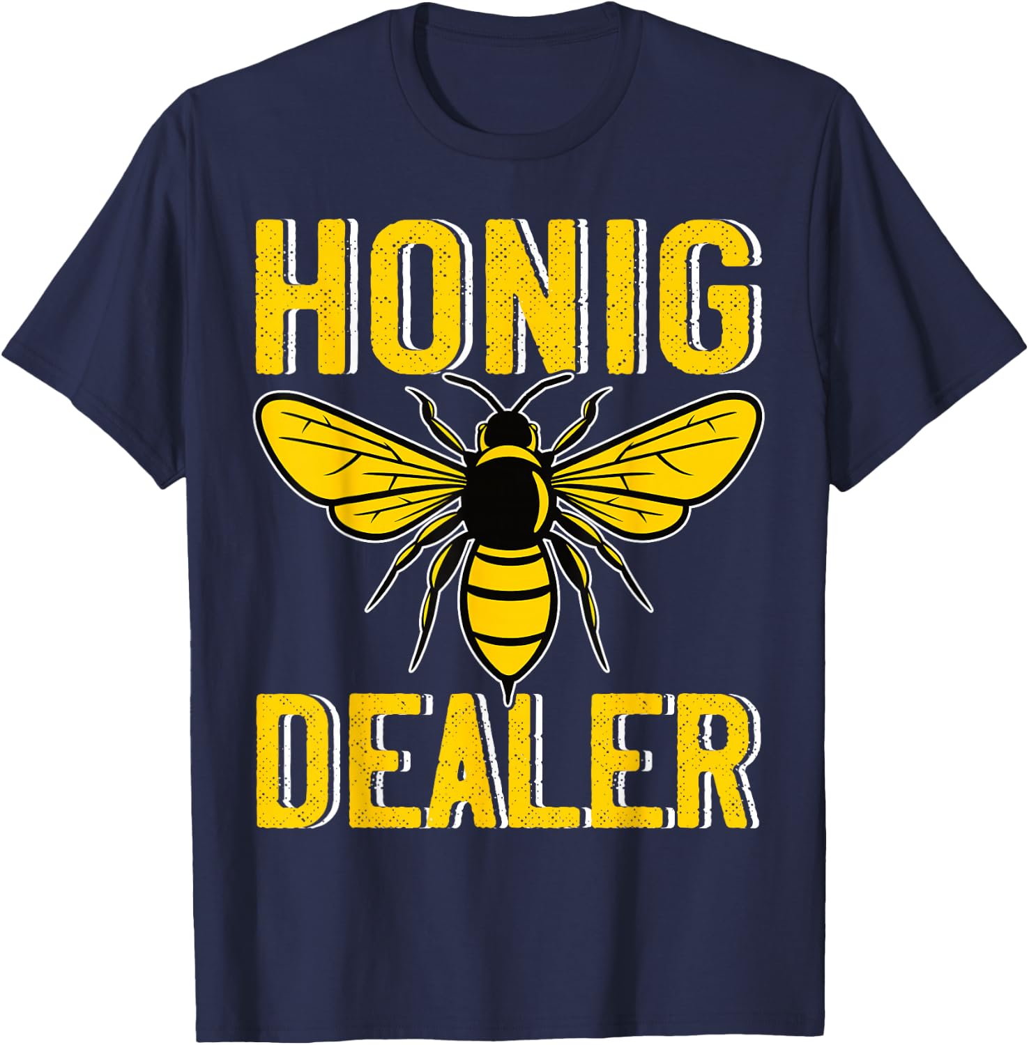 Men's Honey Dealer Beekeeping Supplies Bees Decorative Beekeepers , black, s T-Shirt - T-Shirt | Navy