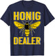 Men's Honey Dealer Beekeeping Supplies Bees Decorative Beekeepers , black, s T-Shirt - T-Shirt | Navy