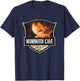 Mammoth Cave National Park Illustration Retro Badge T-Shirt - T-Shirt | Navy
