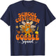 School Custodian Gobble Squad Happy Thanksgiving T-Shirt - T-Shirt | Navy