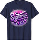 Pink and Purple Sagittarius Zodiac Star Sign T-Shirt - T-Shirt | Navy
