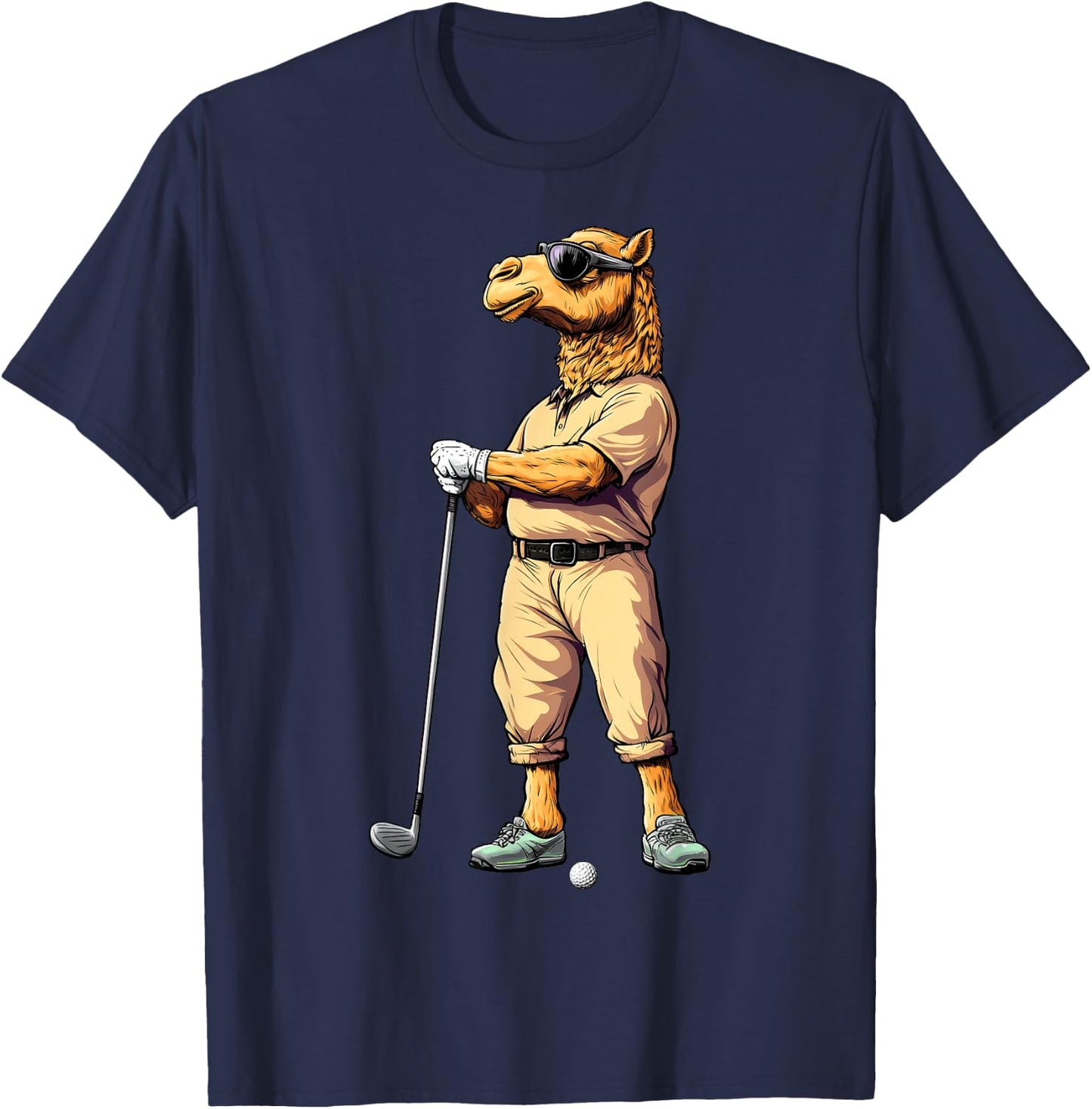 Camel Golf T-Shirt - T-Shirt | Navy