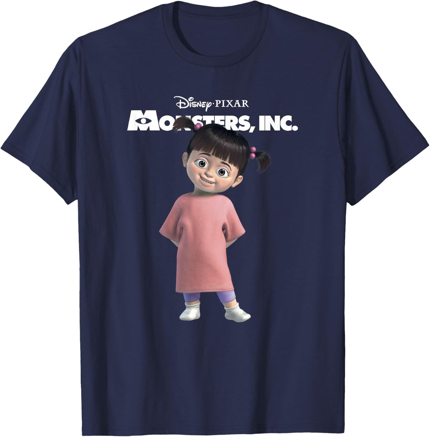 Disney Pixar Monsters, Inc. Boo Girl T-Shirt - T-Shirt | Navy