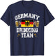 Germany Drinking Team Germany Beer Festivals Oktoberfest T-Shirt - T-Shirt | Navy