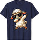 Dabbing Sheep Funny Sheep on Dabben Gift Sheep , black T-Shirt - T-Shirt | Navy