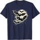 Vintage Bat Halloween Gothic Bat T-Shirt - T-Shirt | Navy