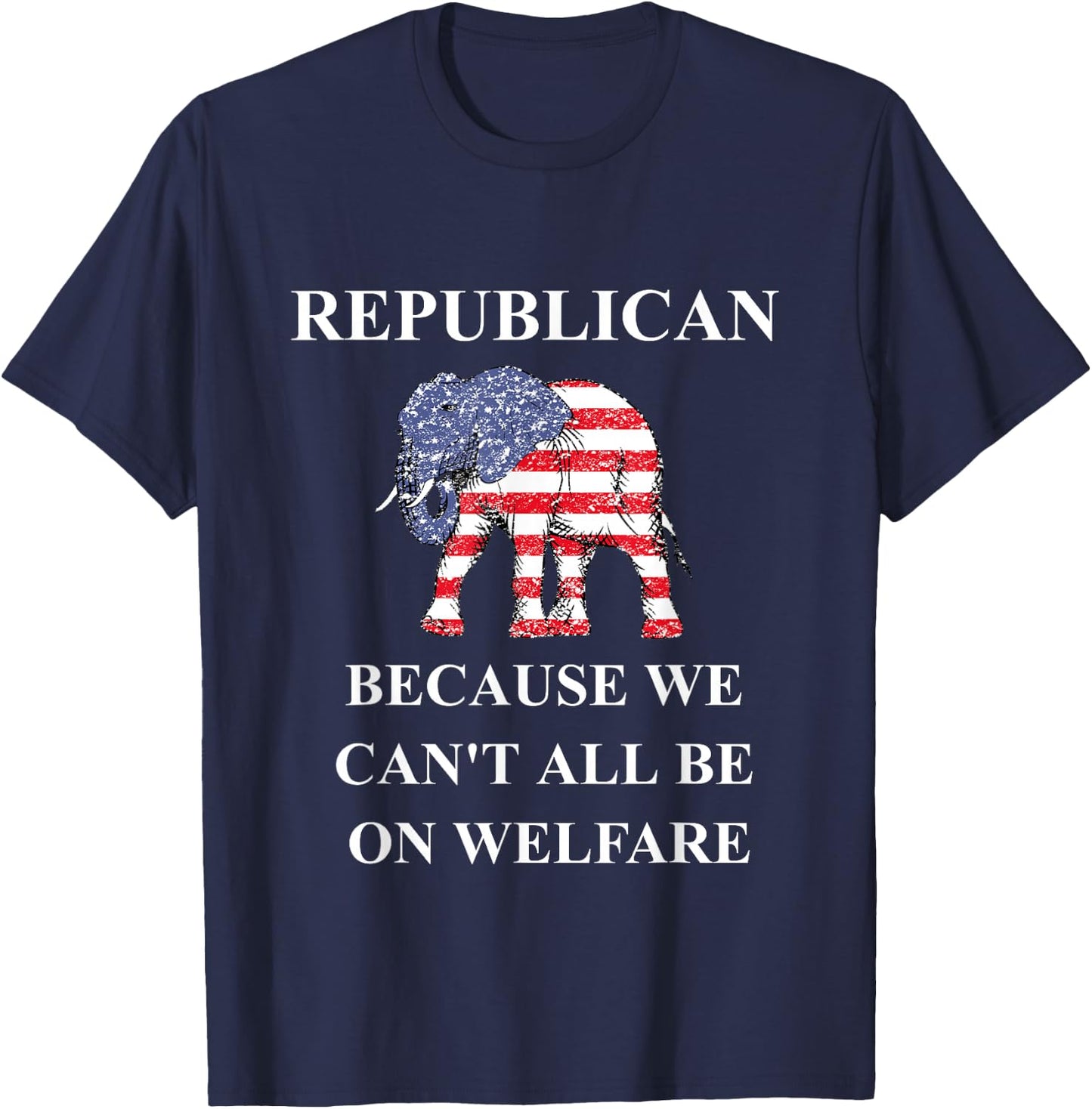 Republican Elephant Republican Party Vote Republican product T-Shirt - T-Shirt | Navy