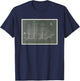 Ship Plans of the USS Constitution (1927) T-Shirt - T-Shirt | Navy