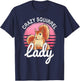 Rodent Crazy Squirrel Lady Animal Lover Women Girls T-Shirt - T-Shirt | Navy