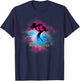Pink Panther Pink Pizzaz Saxophone Silhouette T-Shirt - T-Shirt | Navy