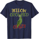 Yellow Crowned Crazy Parrot Shirt Kids Adult Costume Gift T-Shirt - T-Shirt | Navy