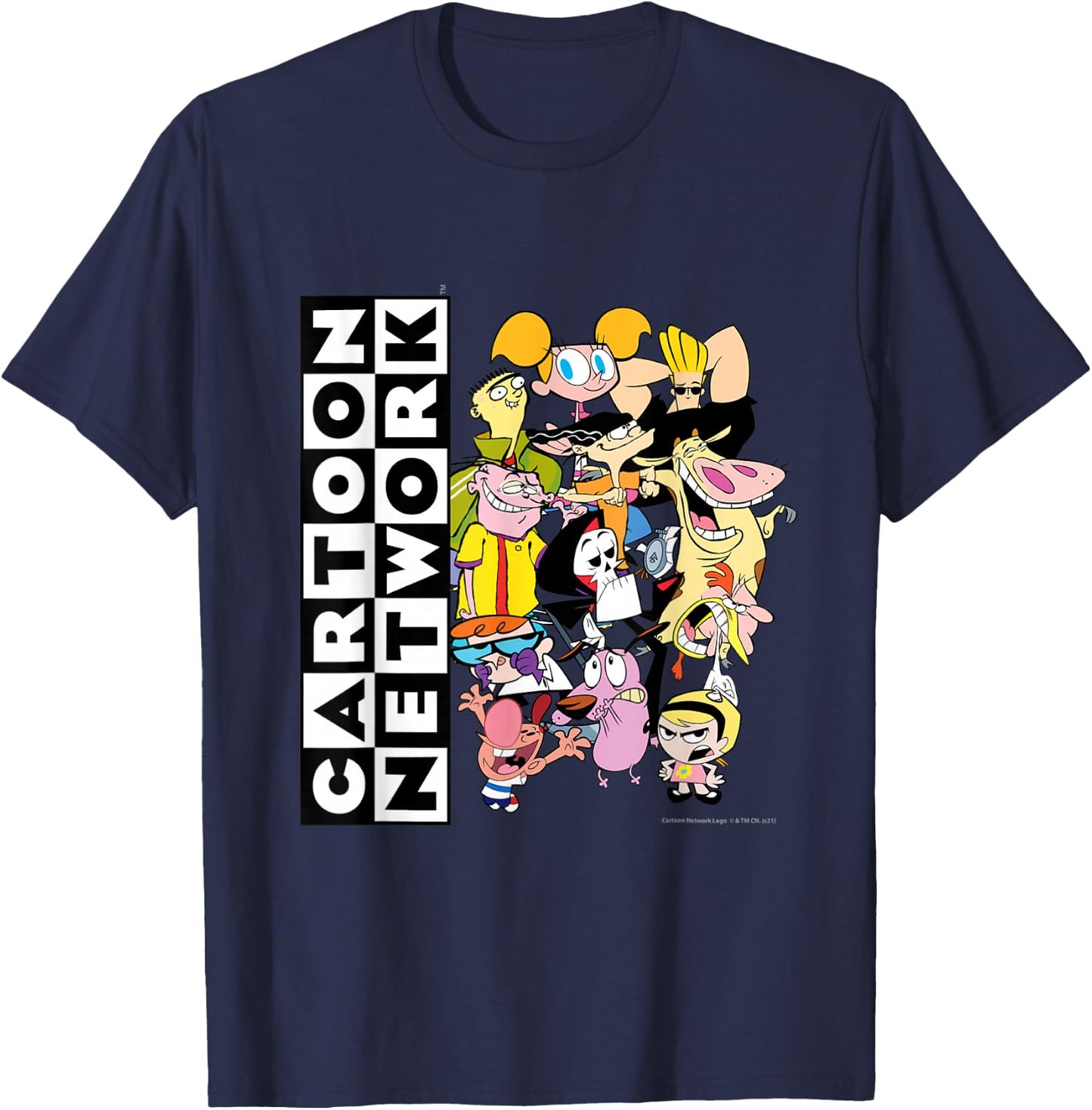 Cartoon Network Characters T-Shirt - T-Shirt | Navy