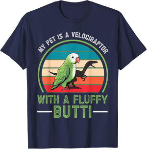Quaker Parrot T-Shirt - T-Shirt | Navy