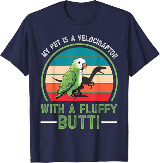 Quaker Parrot T-Shirt - T-Shirt | Navy
