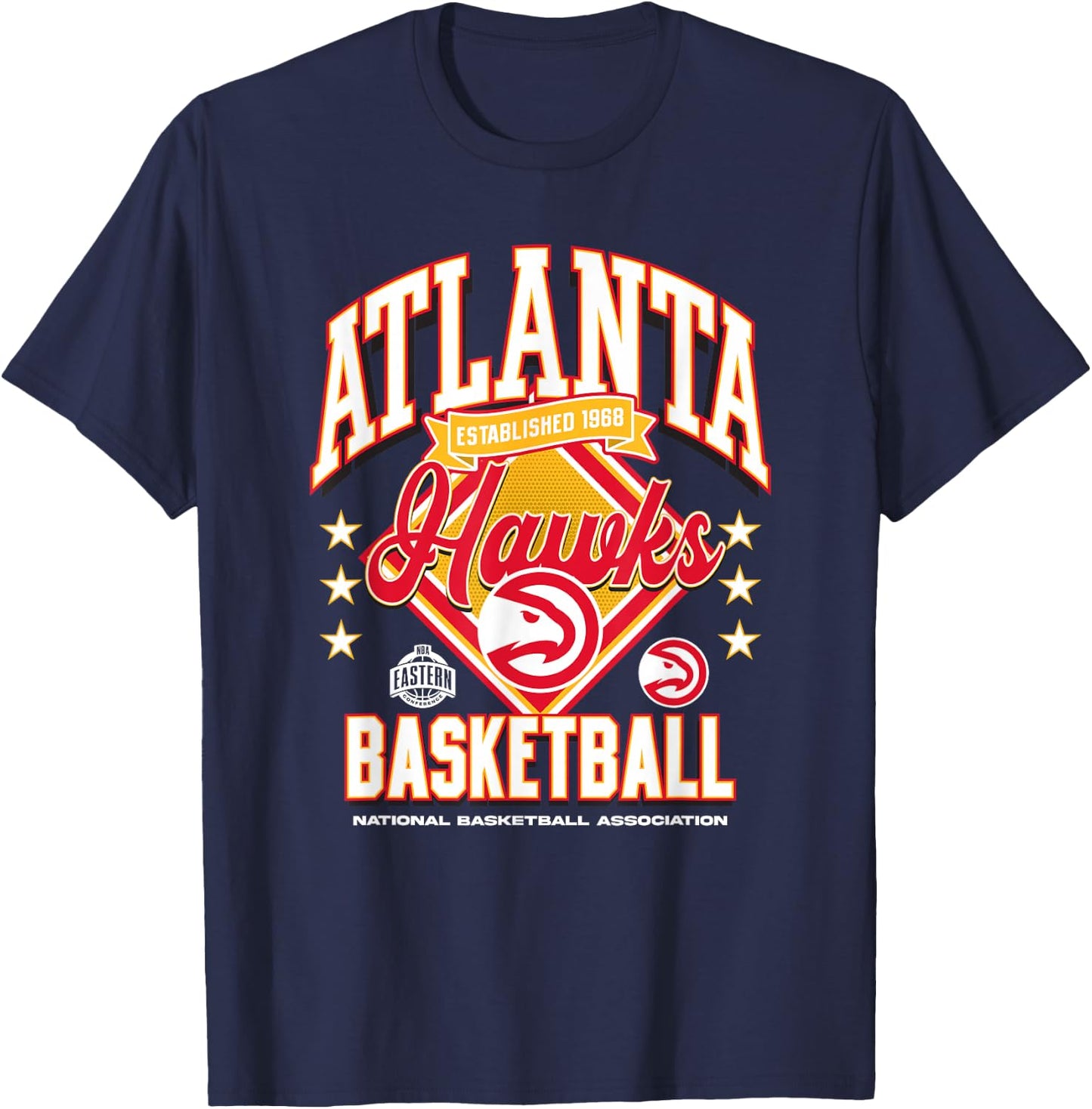 NBA Official Atlanta Hawks Tip Off T-Shirt - T-Shirt | Navy