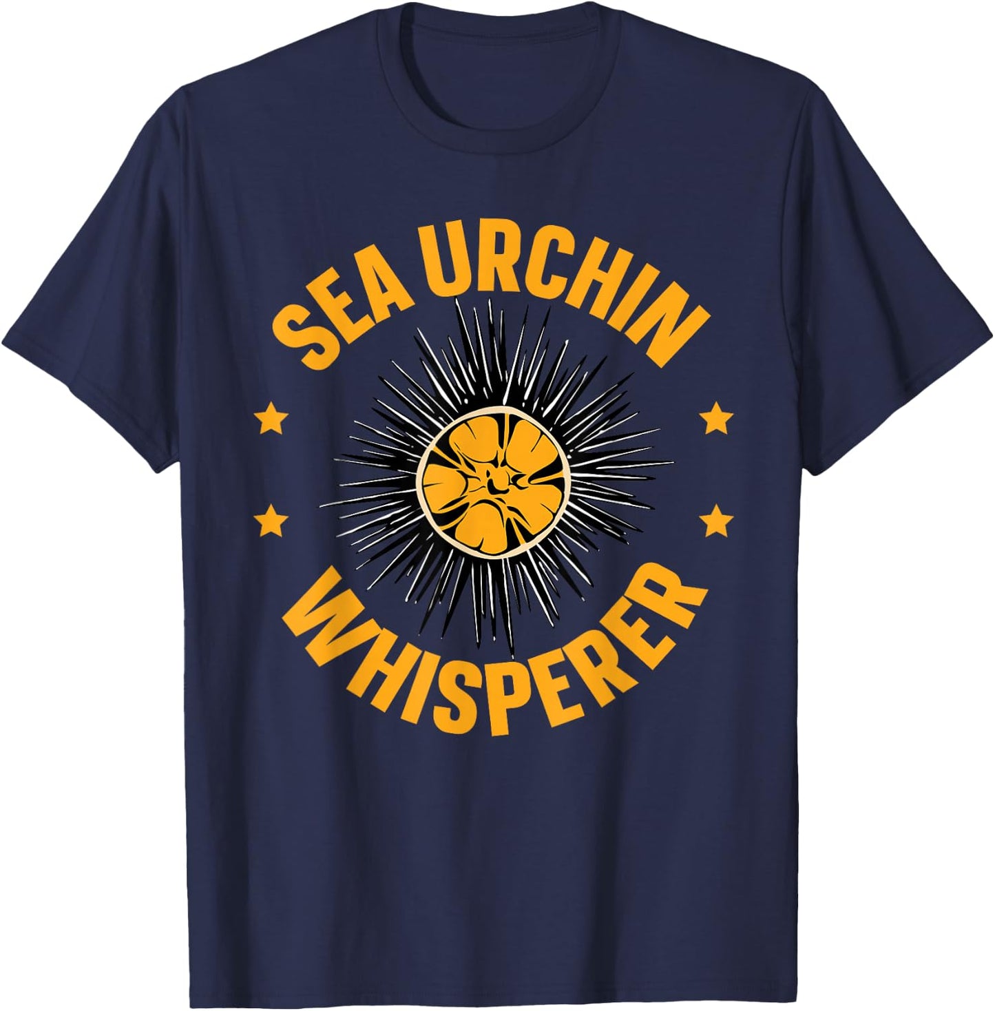 Sea Urchin Whisperer Design for a Sea Urchin fan T-Shirt - T-Shirt | Navy