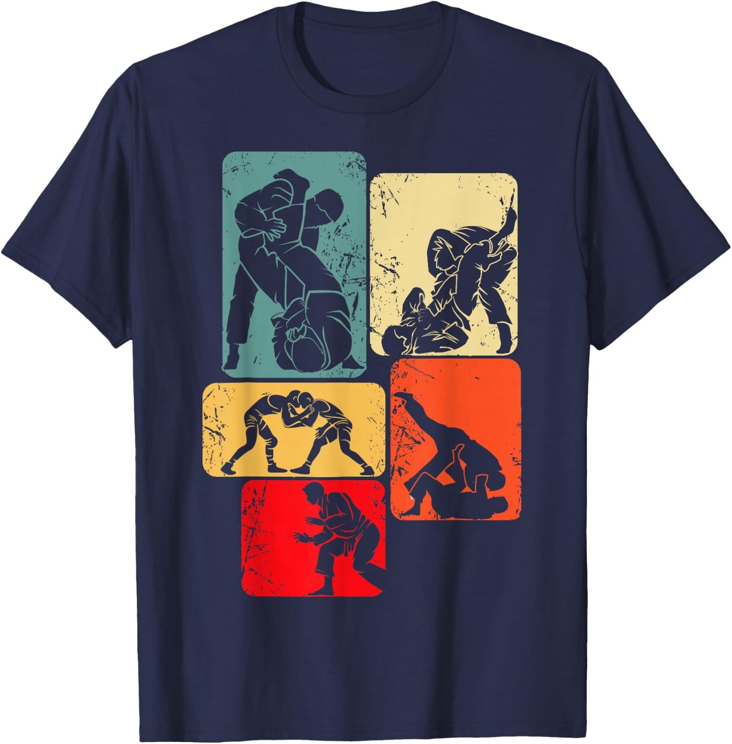 BJJ Jiu Jitsu T-Shirt - T-Shirt | Navy