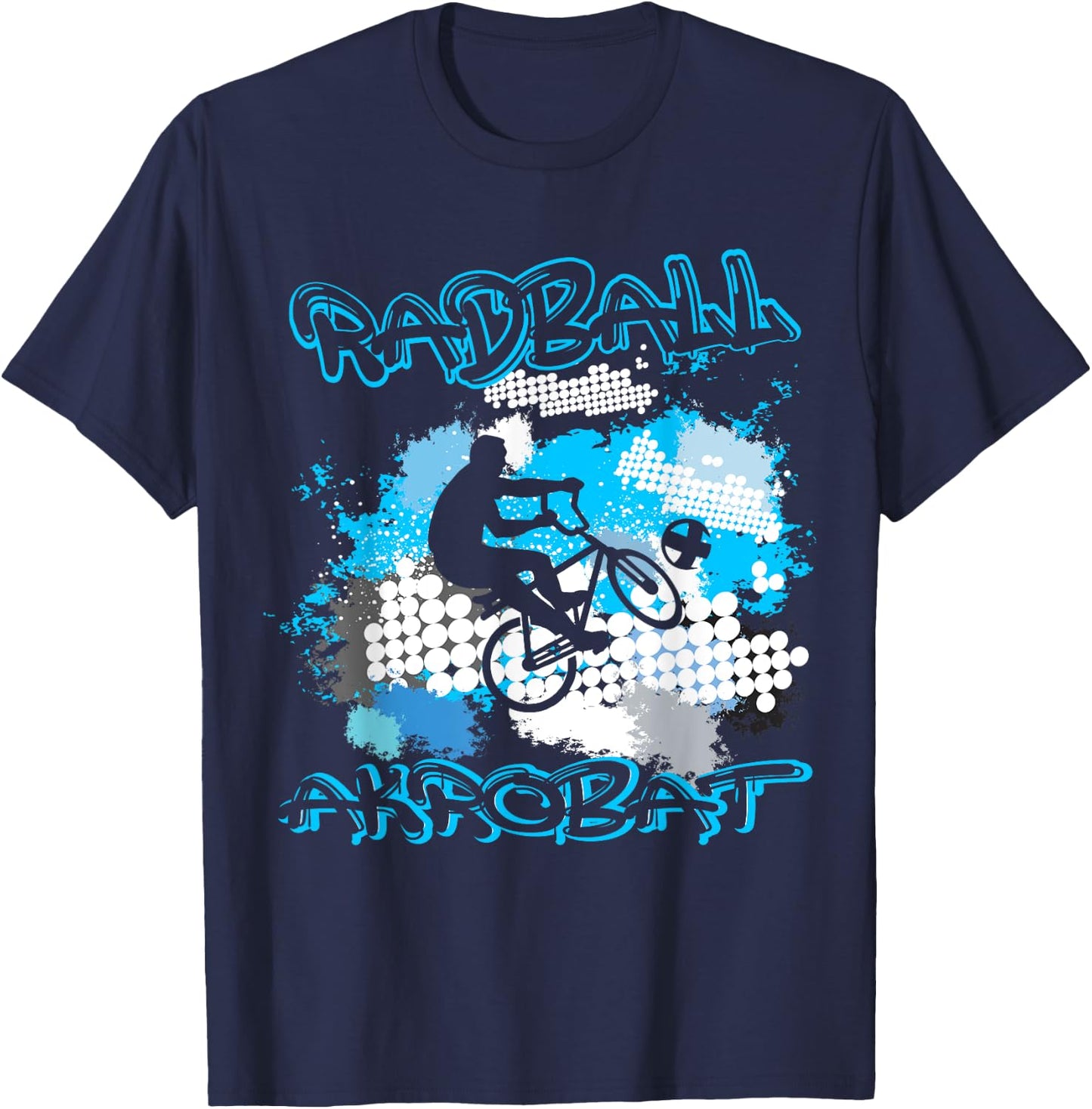 Radball Akrobat - Radsport Cycleball T-Shirt - T-Shirt | Navy