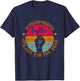 Vintage Schizophrenia Awareness Novelty Retro Schizophrenia Awareness , Adults, Teens, Retro Enthusiasts, Walkers - Black, Small, Short Sleeve, , Classic Fit, Cotton Blend T-Shirt - T-Shirt | Navy