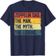 Cool Zeppelin Art for Dad Father Airship Dirigible Zeppelin T-Shirt - T-Shirt | Navy