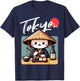 Sushi Cat Kawaii Japanisches Zeug für Katzenliebhaber Anime Tokyo T-Shirt - T-Shirt | Navy