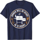 BBQ Dad Dinner Will Be Ready in 18 Hours Funny Smoking Meat T-Shirt - T-Shirt | Navy