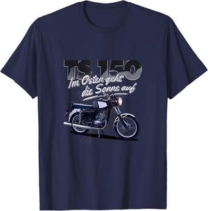 MZ TS 150 , black T-Shirt - T-Shirt | Navy