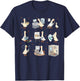 Audiologist Silly Goose ENT Doctor Hearing Aid Ossicle Nurse T-Shirt - T-Shirt | Navy