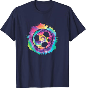 Cute Soccer Girl Player Soccer Lover Women Girls Kids T-Shirt - T-Shirt | Navy