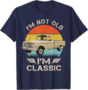 1966 classic f100 Beige , Small, Black T-Shirt - T-Shirt | Navy