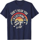 K-pop Retro Can't Hear You I'm Listening To Kpop Merch K-pop T-Shirt - T-Shirt | Navy