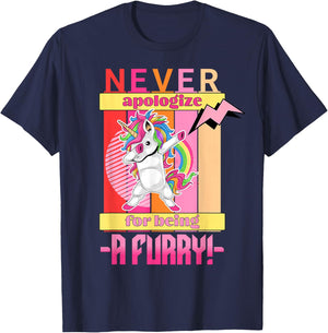 Funny Furries Fandoms Cosplay And Furry T-Shirt - T-Shirt | Navy