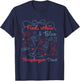 Red White Blue Housekeeper Crew Bow Funny 4th of July T-Shirt - T-Shirt | Navy
