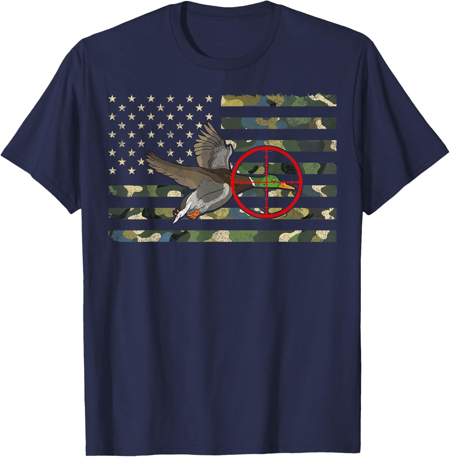 Duck Hunting T-Shirt - T-Shirt | Navy