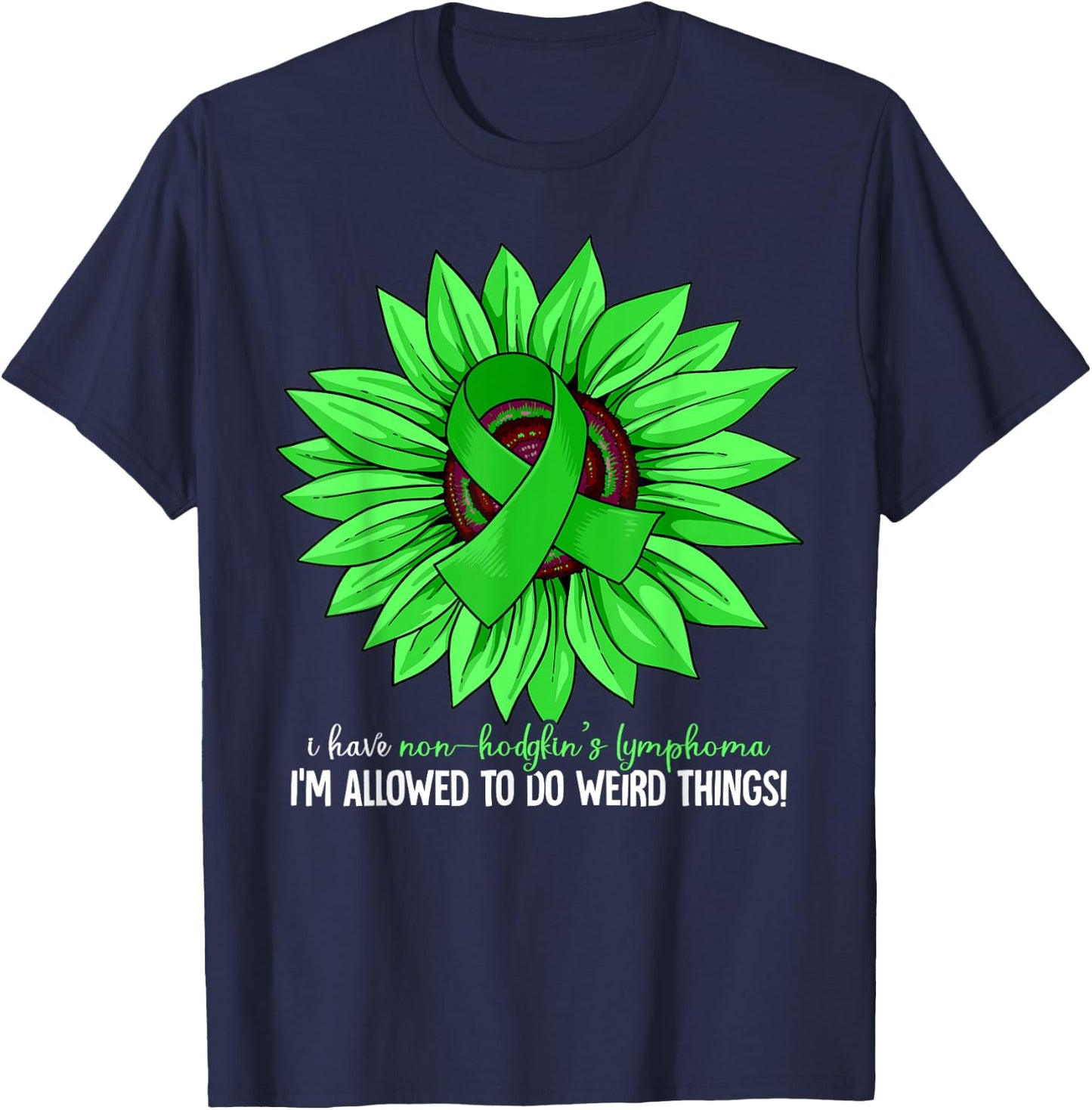 Non Hodgkins Lymphoma T-Shirt - T-Shirt | Navy