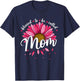 Blessed To Be Called Mom Cute Girls Women Mothers Day T-Shirt - T-Shirt | Navy
