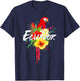 Ecuador Parrot Tropical Ecuadorian Souvenir Vintage T-Shirt - T-Shirt | Navy