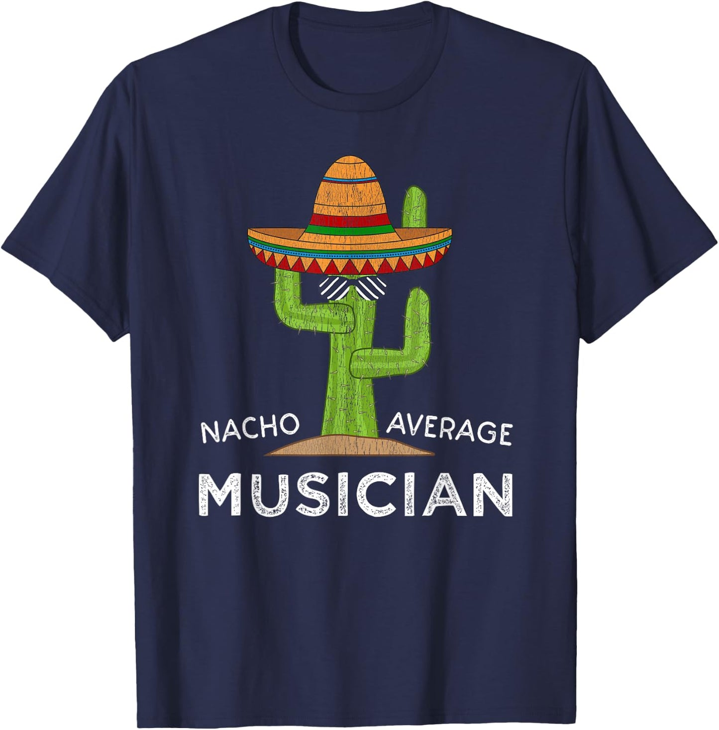 Funny Musician T-Shirt - T-Shirt | Navy