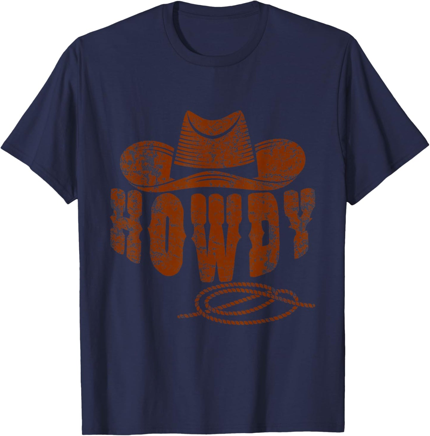 Howdy Cowboy T-Shirt - T-Shirt | Navy