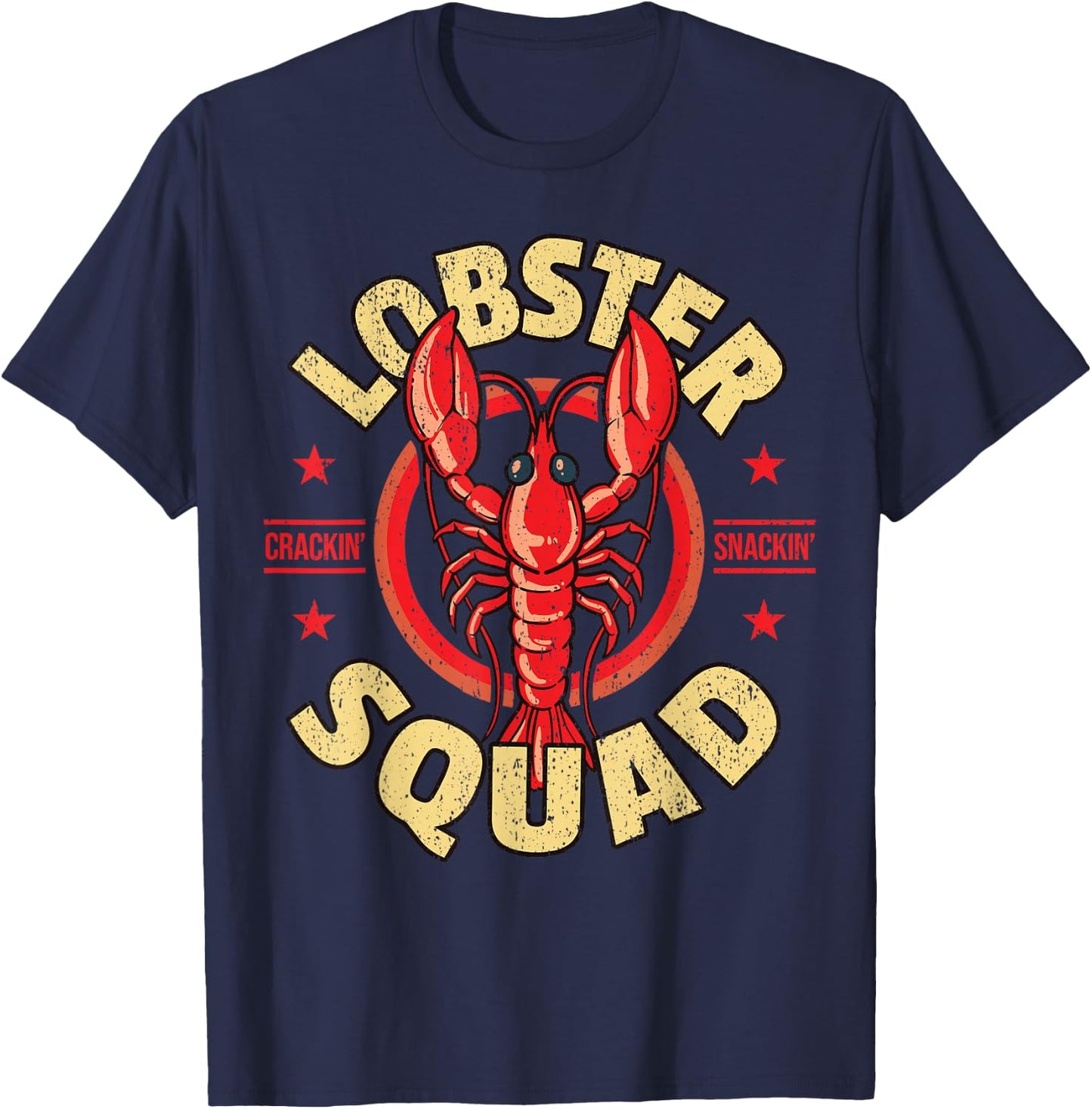Lobster Lover Lobster Squad Lobster Festival Lobster T-Shirt - T-Shirt | Navy