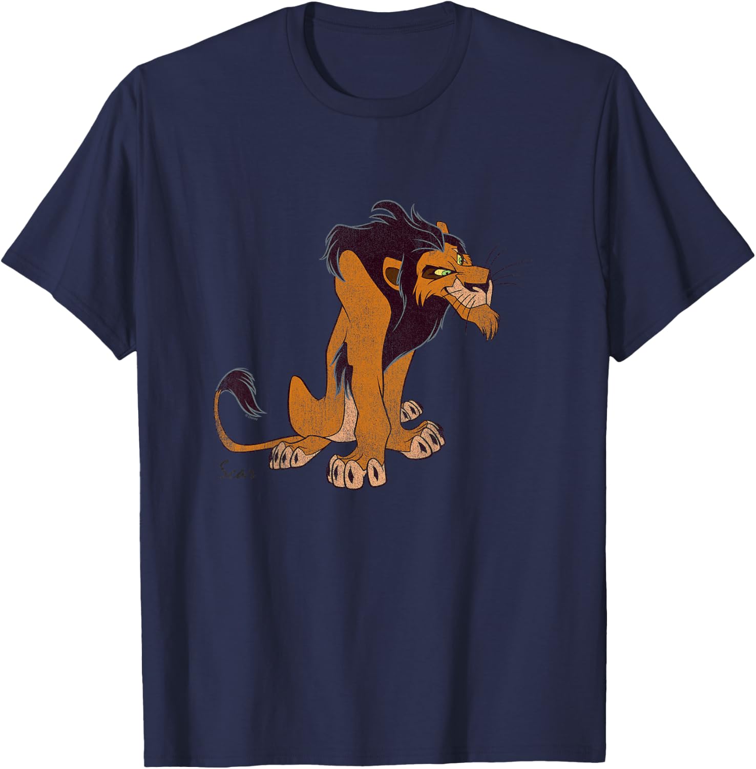 Kids Lion King Scar Classic , white, 2 T-Shirt - T-Shirt | Navy