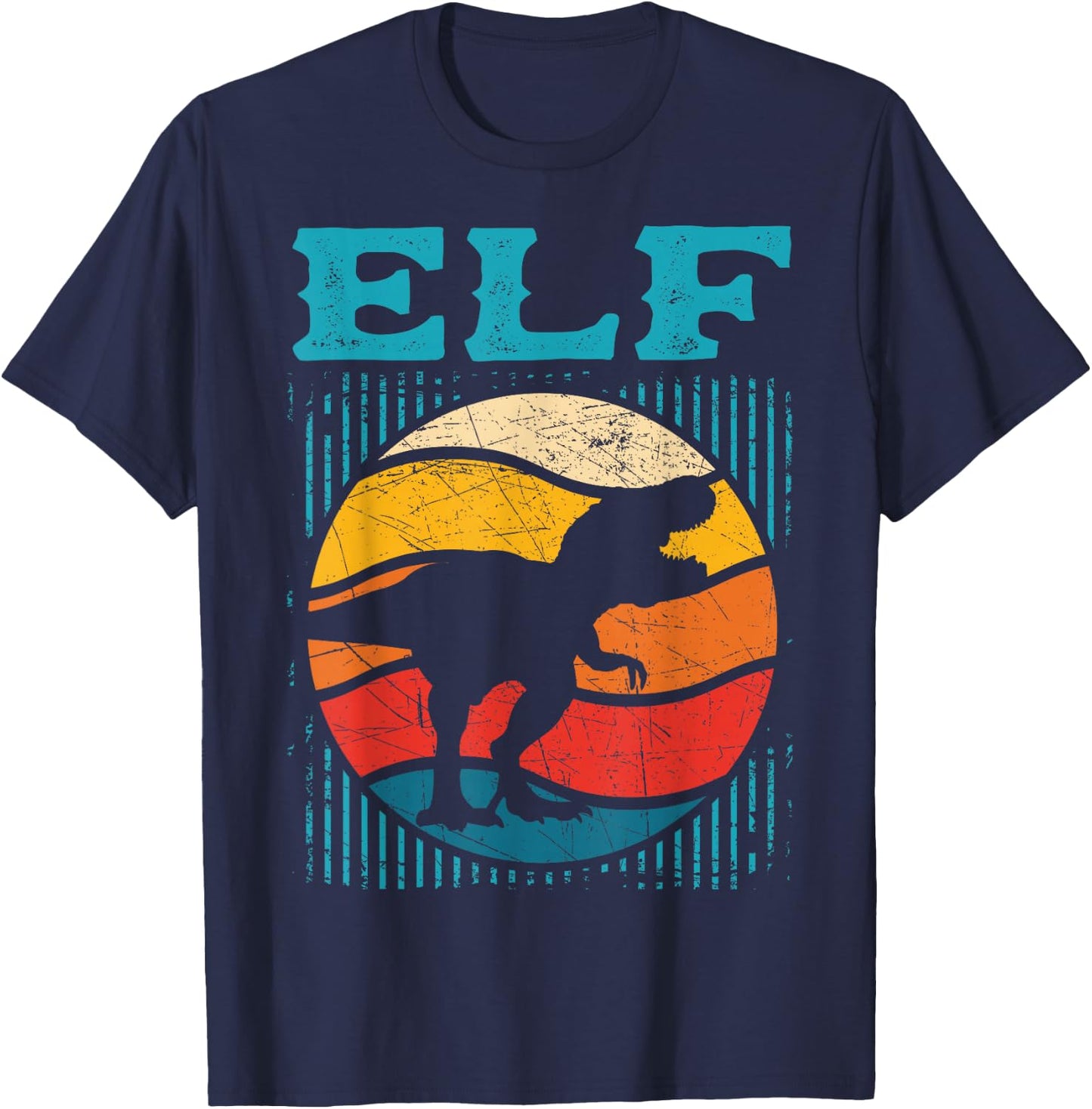 Dino 11 Years | Dinosaur | 11th Birthday Boy Dino Fan , black, S T-Shirt - T-Shirt | Navy