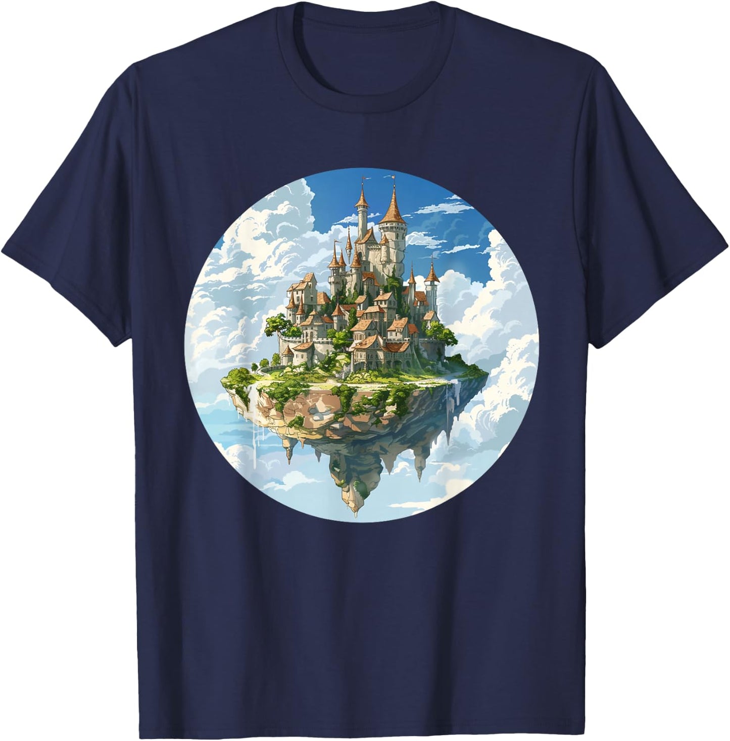 Castle in the Sky Costume T-Shirt - T-Shirt | Navy