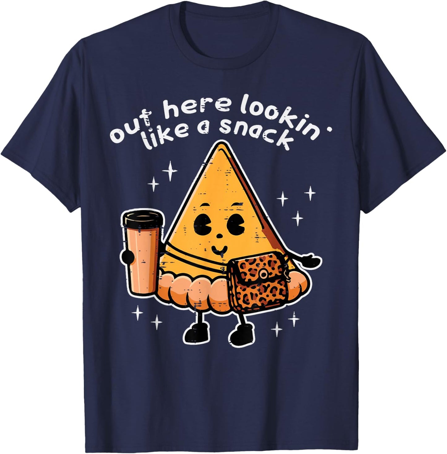 Thanksgiving Pumpkin Pie Lookin Like Snack Women Kids Men T-Shirt - T-Shirt | Navy